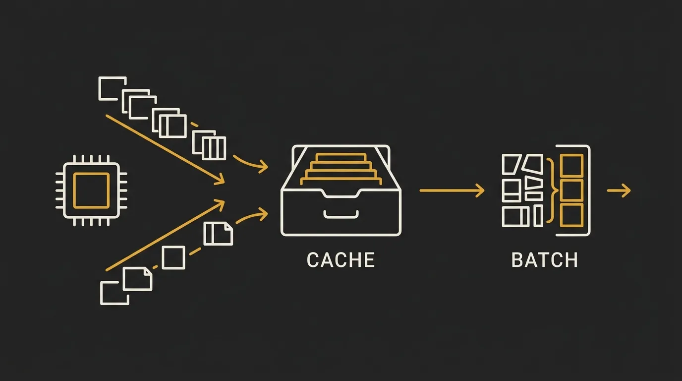 A conceptual look at prompt caching and batch processing efficiency