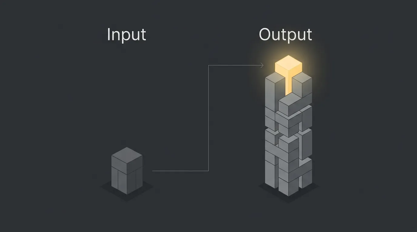 The price and speed disparity between input and output generation