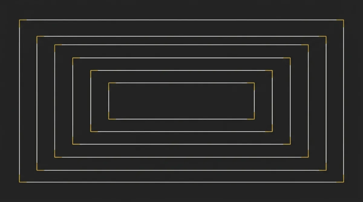 A nested architectural hierarchy showing how XML tags organize different parts of a prompt